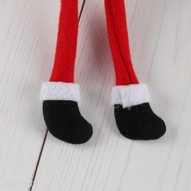 Factory wholesale Santa claus shape Christmas hanging ornament for xmas tree