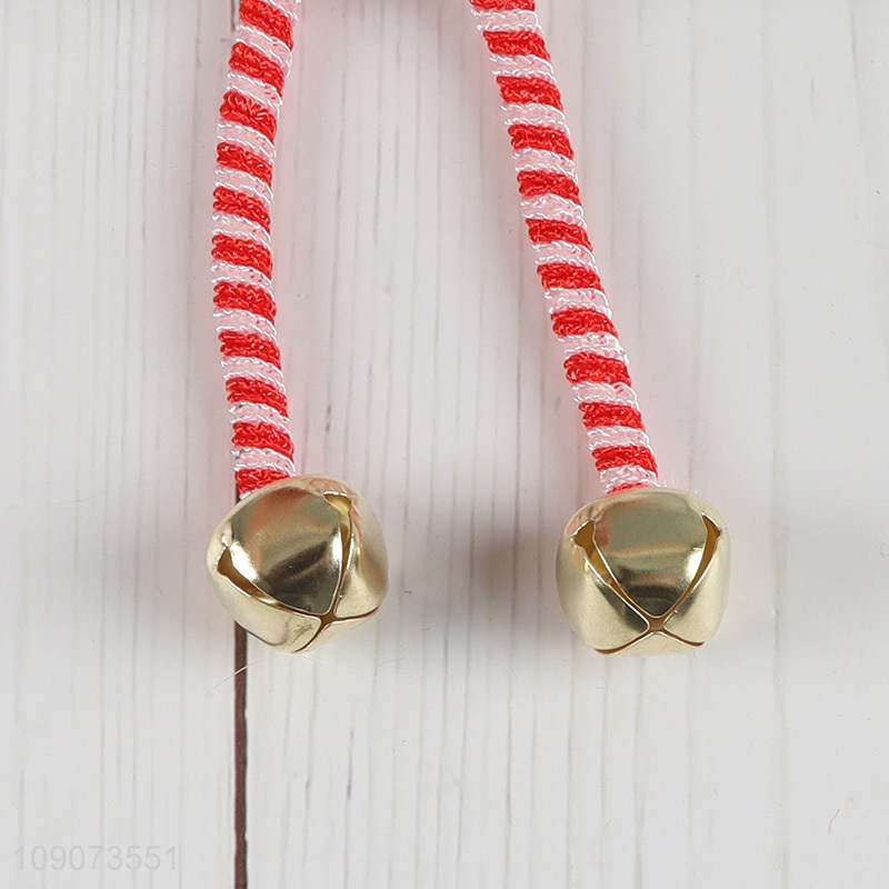 China products reindeer shape Christmas hanging ornament with bell