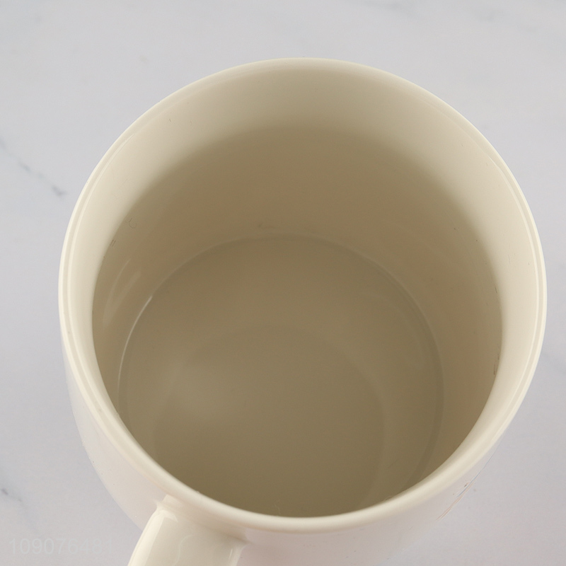Most popular happy birthday ceramic water cup drinking cup for gifts