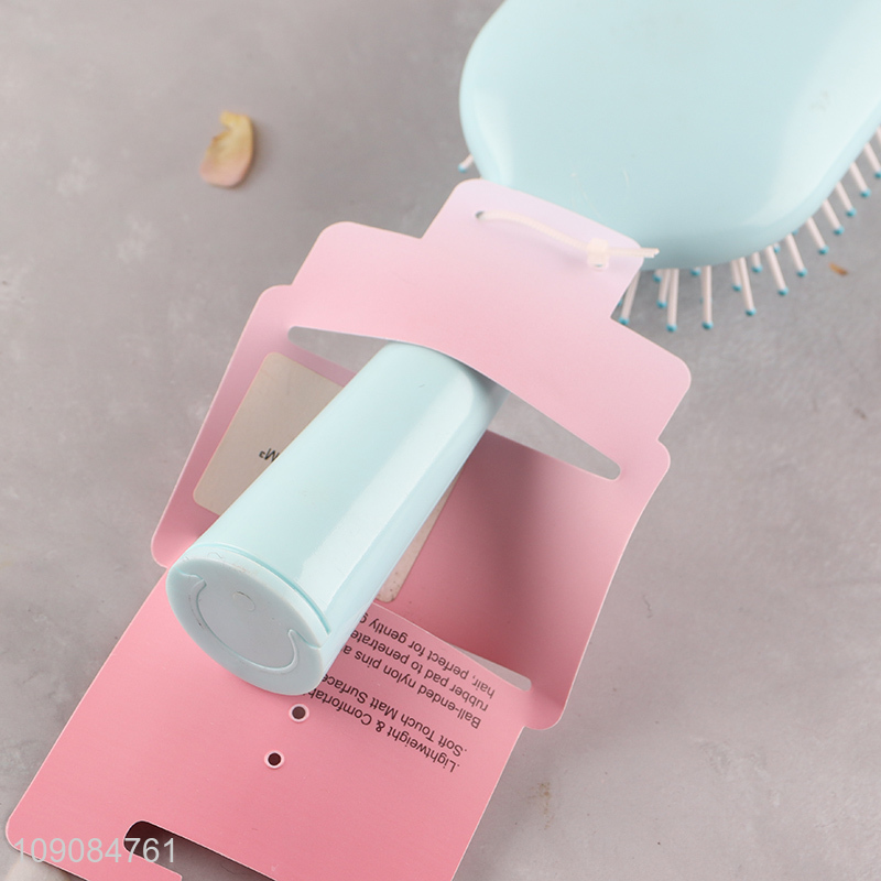 Best selling blue air cushion massage hair comb hair brush wholesale