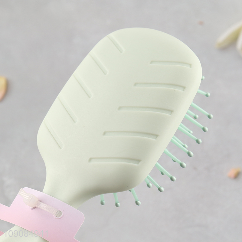 Top quality multicolor air cushion massage hair comb hair brush