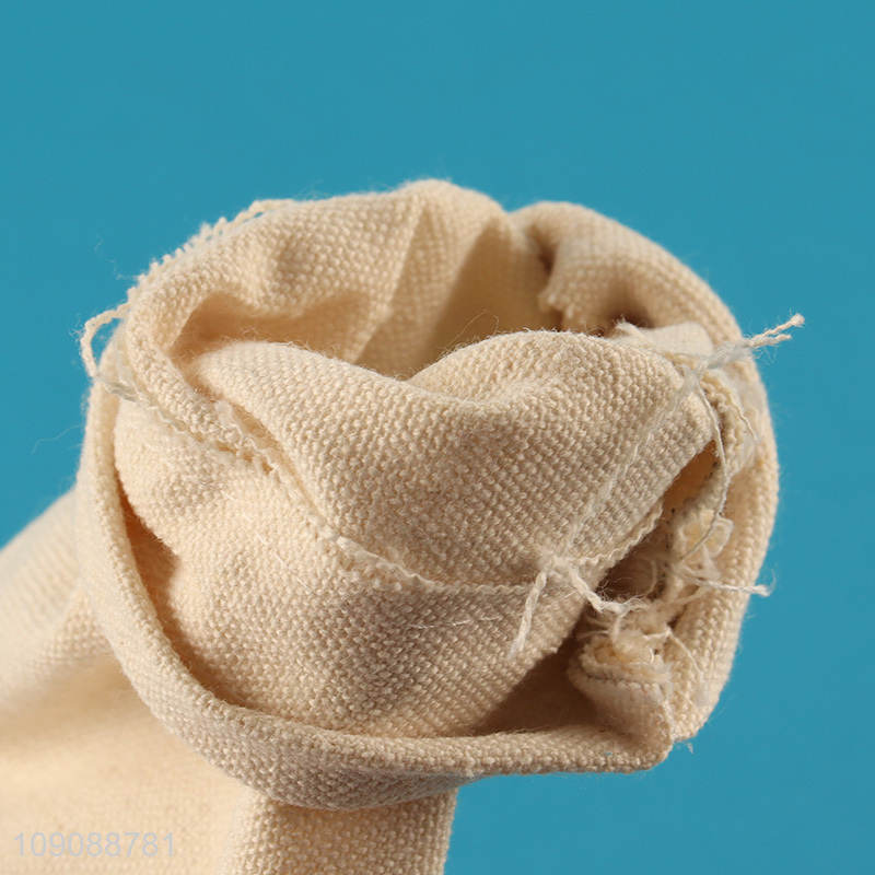 China Imports Cotton Linen Drawstring Bag Treat Bag Jewelry Pouch