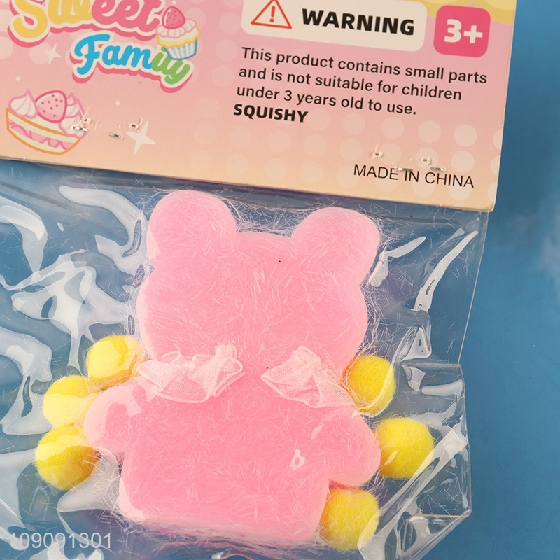 China Wholesale Soft Stress Relief Toy Squeeze Toy Squishy Bunny