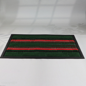 China factory rectangle anti-slip home hotel floor mat door mat