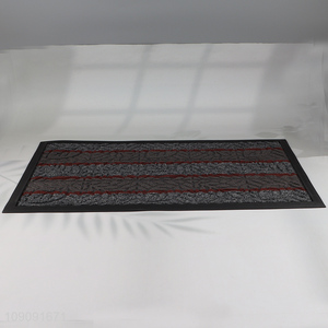 Best quality non-slip rectangle home hotel floor mat door mat for sale