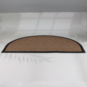China supplier household semicircle floor mat door mat anti-slip mat