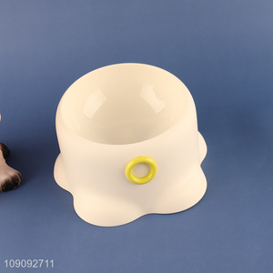 New Product Octopus Shape Pet Bowl Anti-Slip Plastic Dog Cat Bowl