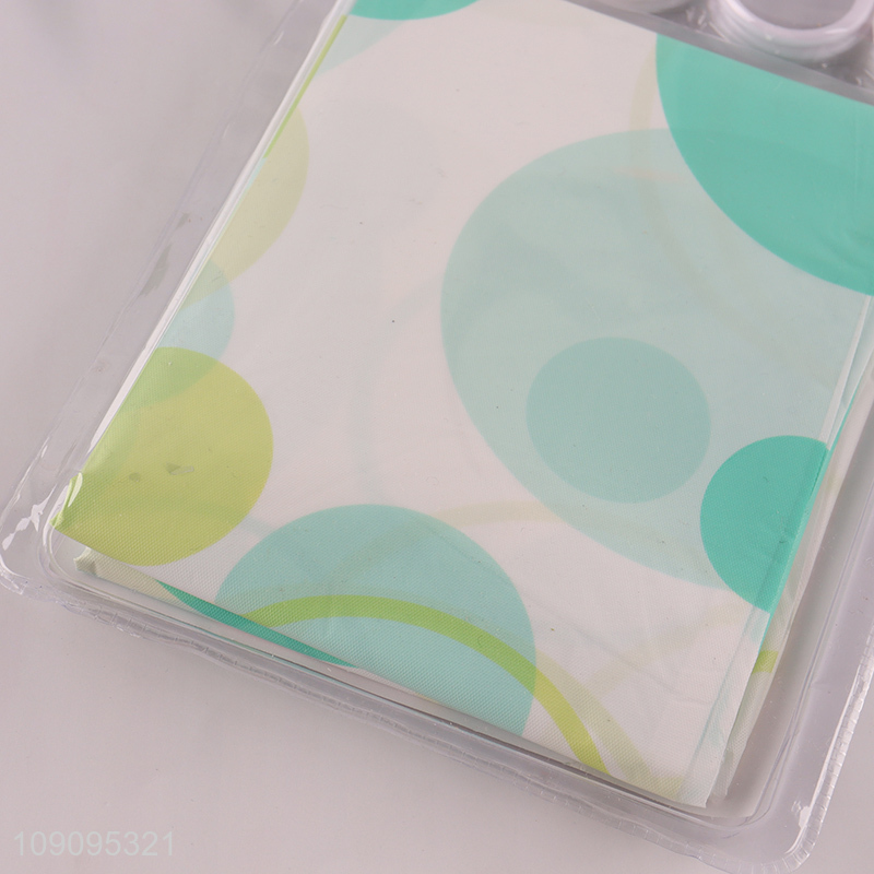 Low Price 180X180cm Mildew Resistant Waterproof Plastic Shower Curtains