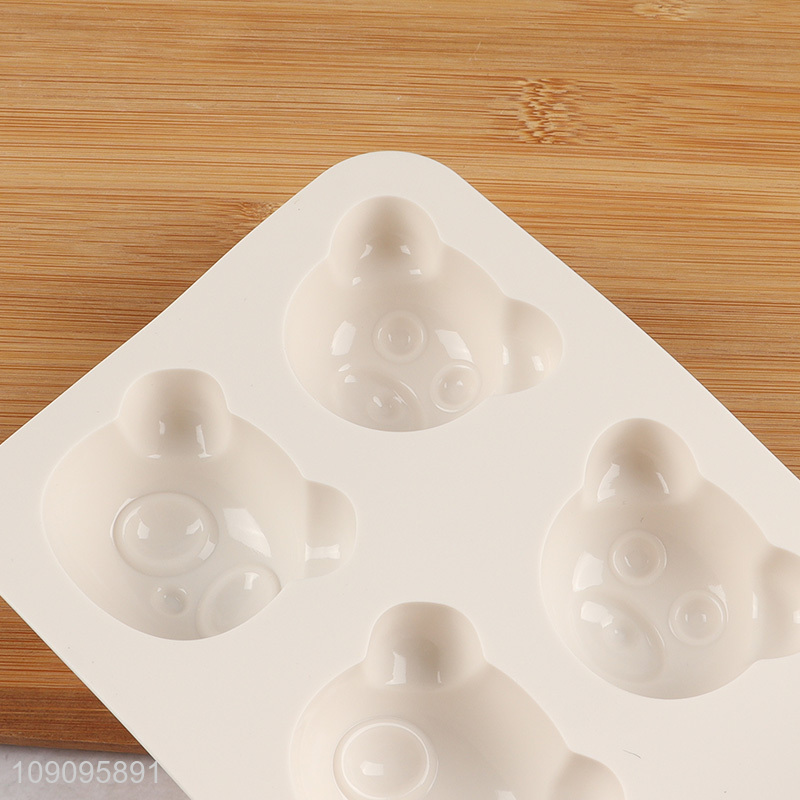 China supplier non-stick silicone cartoon mini cake mold