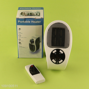 High Quality 500W Wall Outlet Electric Space Heater Portable Plug In Heater
