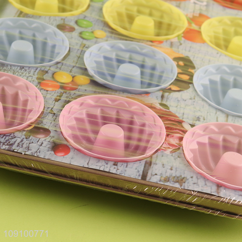 Wholesale Non-Stick Bakeware Set with Muffin Pan & 12 Silicone Cupcake Baking Cups