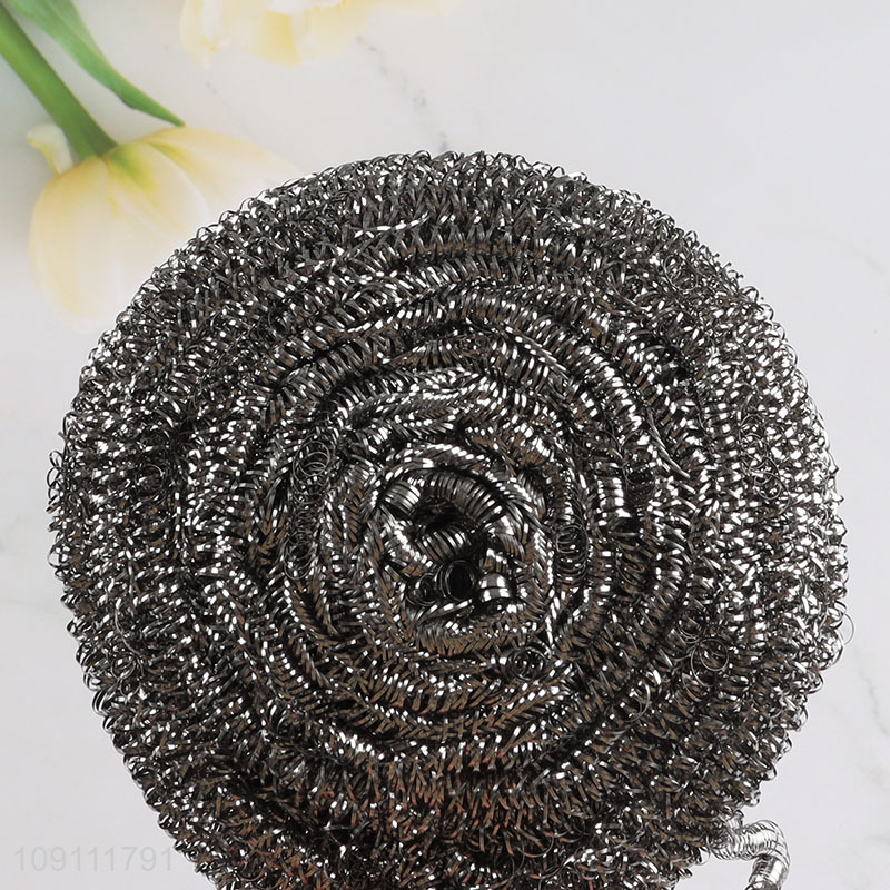 Factory Price Stainless Steel Wool Scrubber Dish Scrubber for Cleaning