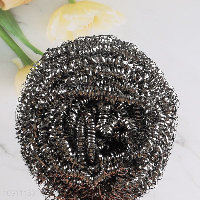 Good Quality Steel Wool Scrubber Stainless Steel Pot Pan Dish Scrubber