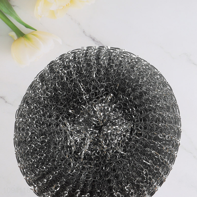 Hot Selling Heavy Duty Stainless Steel Wool Scrubber for Cleaning Pots