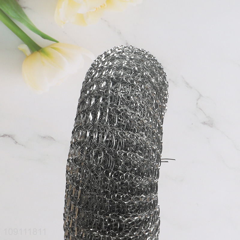 Hot Selling Heavy Duty Stainless Steel Wool Scrubber for Cleaning Pots