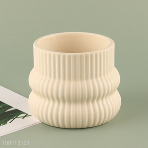 Good quality home decor desktop decoration ceramic mini flower pot for sale