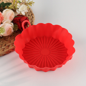 Most popular silicone heat-resistant air fryer baking <em>pan</em>