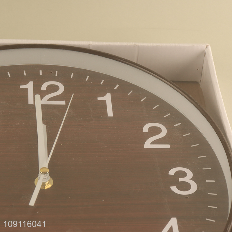 Popular products round home decor wall hanging clock wall clock