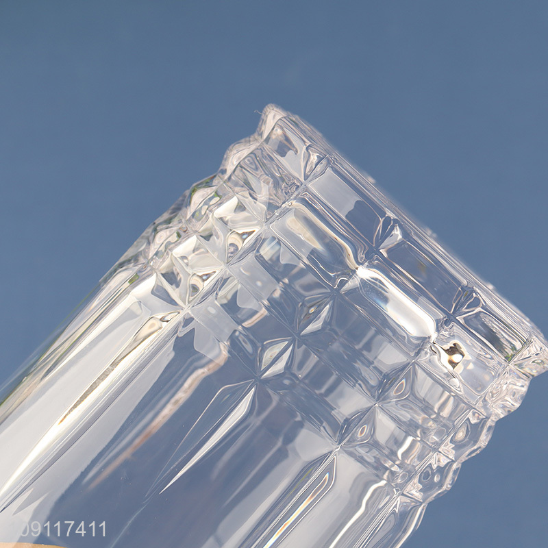 Best selling unbreakable glass clear whiskey glasses beer mug wholesale