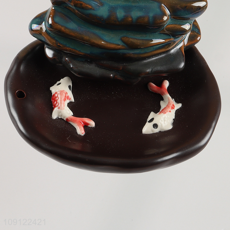 Good Quality Ceramic Incense Burner Waterfall Backflow Incense Holder