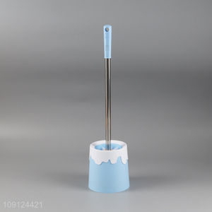 New Product Plastic Toilet Bowl Brush Set for Bathroom Cleaning