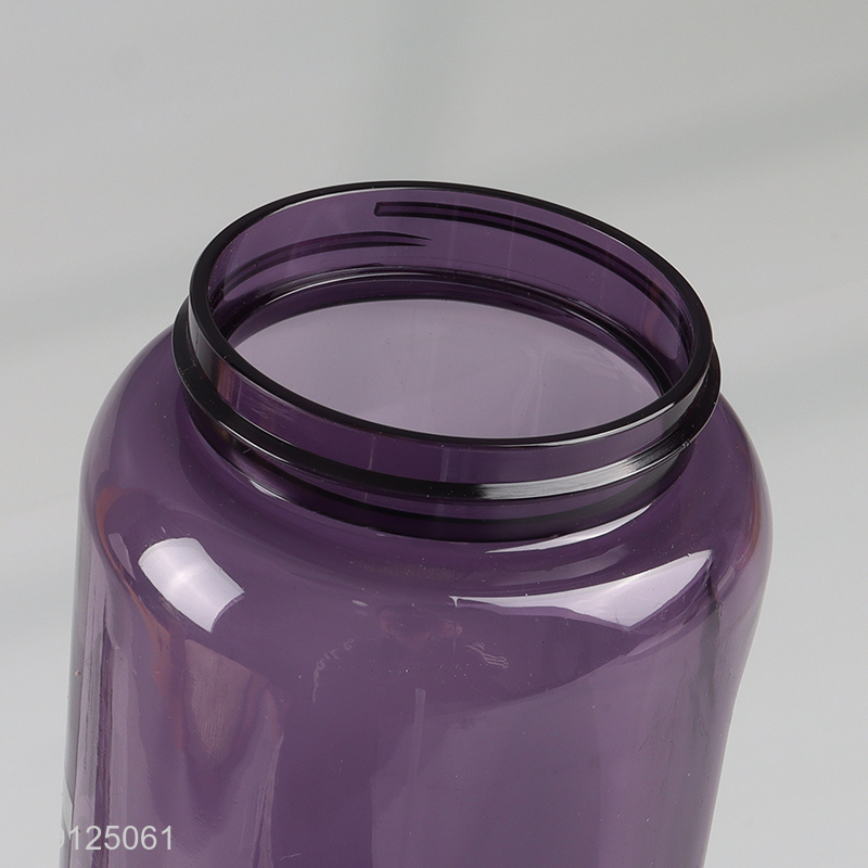 New Product 900ML Plastic Sports Water Bottle with Straw for Gym Fitness Outdoor