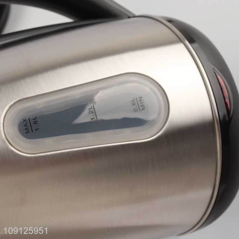 Popular products stainless steel  1.8L electric water kettle for sale