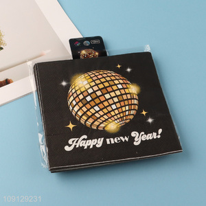 China wholesale home restaurant happy new year paper napkin