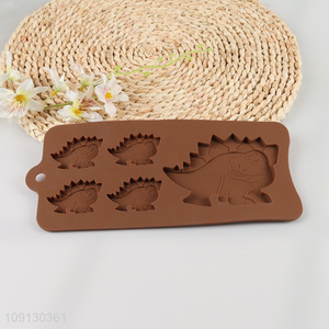 Wholesale Dinosaur Shaped Silicone Ice Cube Molds Chocolate Jelly Molds