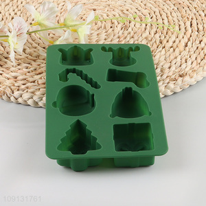 Wholesale 6-Cavity Christmas Silicone Molds Christmas Chocolate Candy Molds