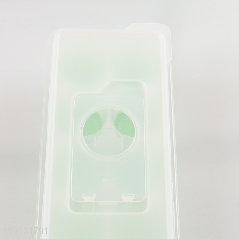Wholesale Reusable Flexible BPA Free Silicone Ice Cube Tray with Lid