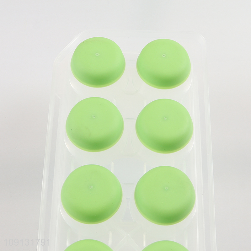 Wholesale Reusable Flexible BPA Free Silicone Ice Cube Tray with Lid