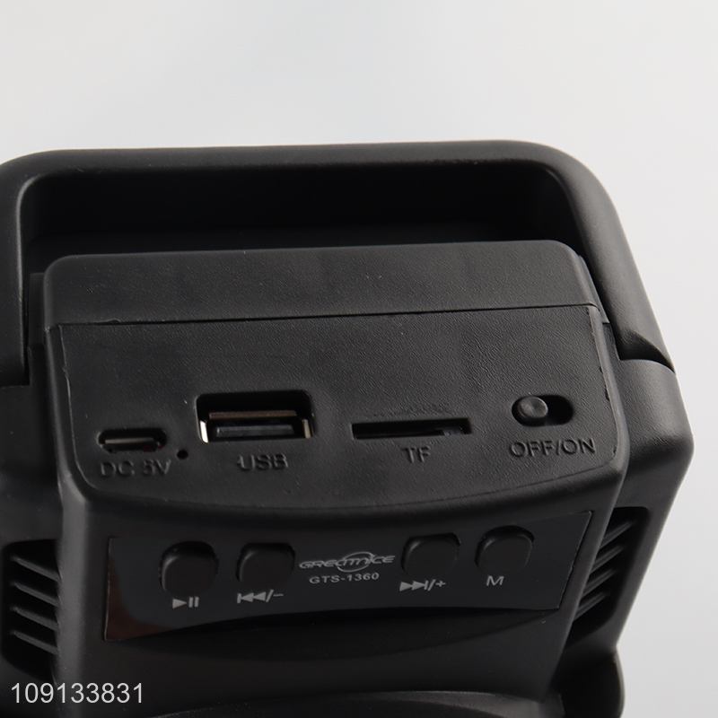 Top selling portable 3inch wireless speaker with handle