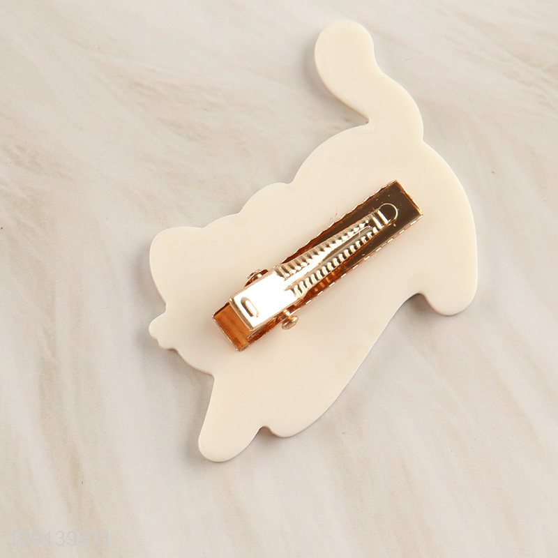 Hot Selling 2PCS Cute Acrylic Hair Clips Hair Accessories for Girls