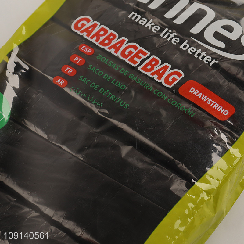 New Arrival 100 Pieces 45X50cm Etra Thick Drawstring Garbage Bags