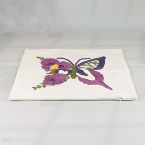 Online wholesale butterfly printed cotton boster case pillow case