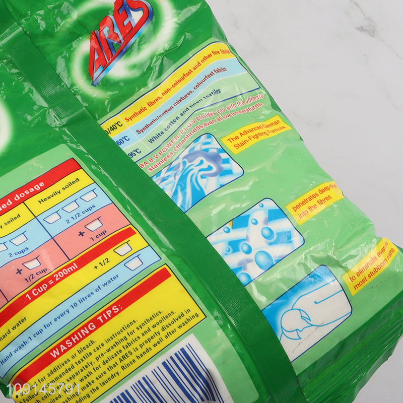 Top selling household 250g machine washing& handwash laundry detergent powder