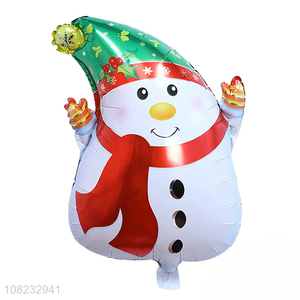 Wholesale from china snowman shape christmas balloon for decoration