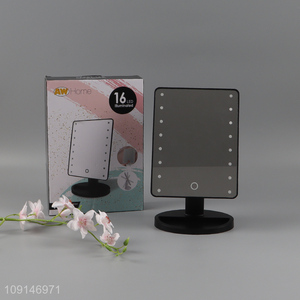 Top products rectangle led table mirror cosmetic mirror for sale