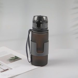 Hot selling portable 350ml silicone water bottle drinking bottle wholesale