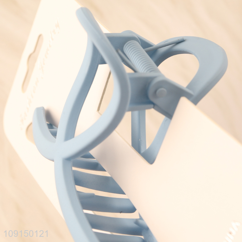 Factory Price Non-slip Hair Claw Clips Hollowed Out Hair Jaw Clips