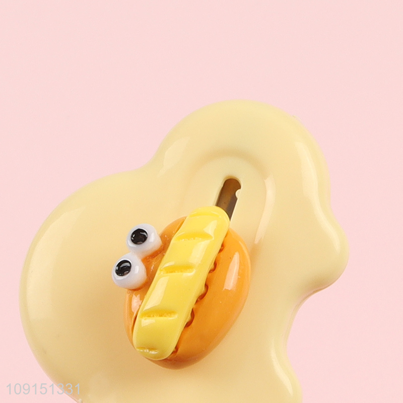 Top selling hotdog shape mini safety utility knife art knife wholesale