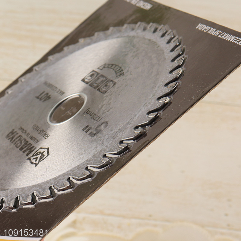 Factory Supply 5 Inch Circular Saw Blade for Angle Grinder Cutting Wood