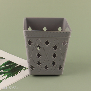 Factory wholesale square desktop organizer storage basket for home office