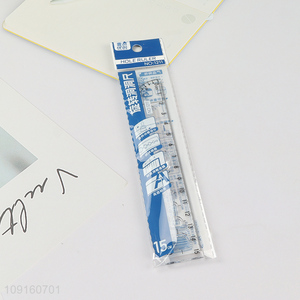 Factory Price Multi-Function Plastic Drafting Ruler Geometry Stencil Meauring Tool