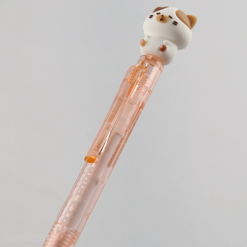 Best selling students writing pen cat diaryerasable pen gel pen