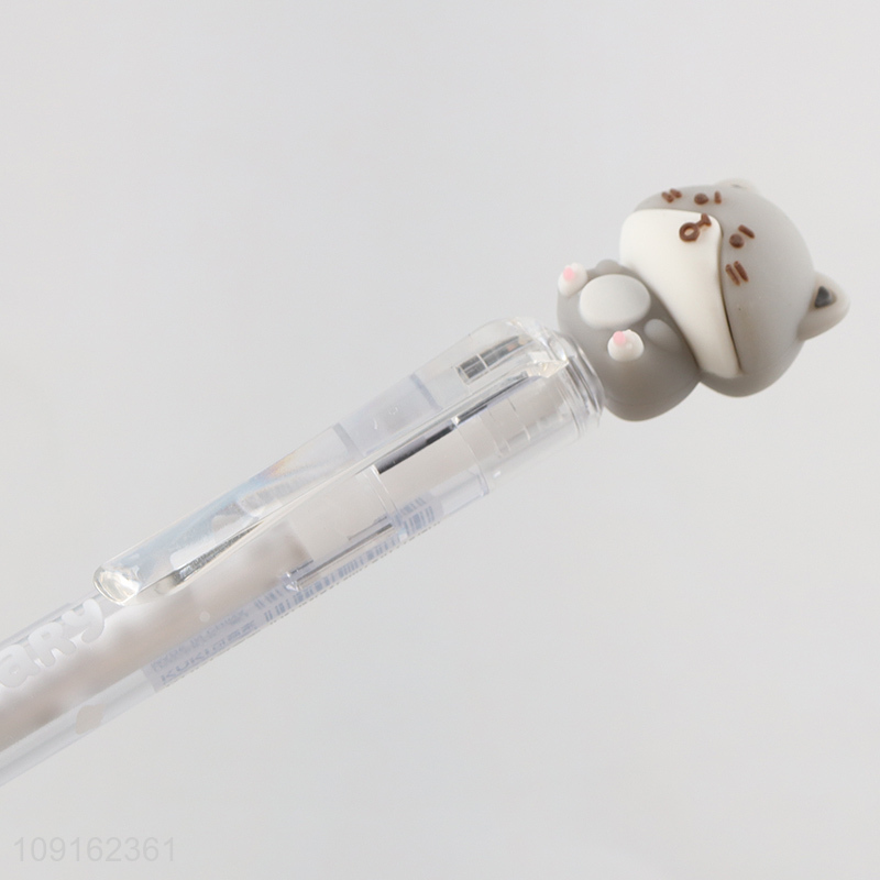 Good selling school office stationery cat diaryerasable pen