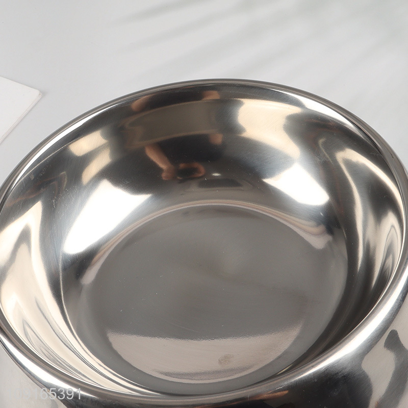 Hot Selling Stainless Steel Dog Bowl Non-Slip Cat Water Bowl