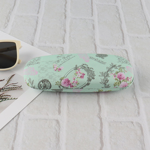 Factory price flower pattern <em>glasses</em> box <em>glasses</em> <em>case</em> sunglasses <em>case</em>