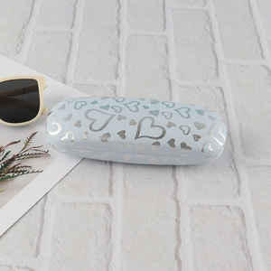Yiwu market heart printed <em>glasses</em> box <em>glasses</em> <em>case</em> sunglasses <em>case</em>